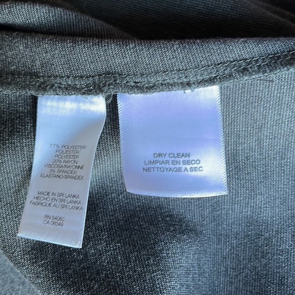 Evan Picone Gray Dress Vintage - Picture 12 of 12